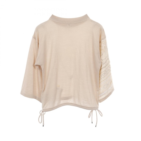 極美品★HERMES★ツイルレーヌ★シルク★ニット★トップス 極美品☆HERMES☆ツイルレーヌ☆シルク☆ニット☆トップス