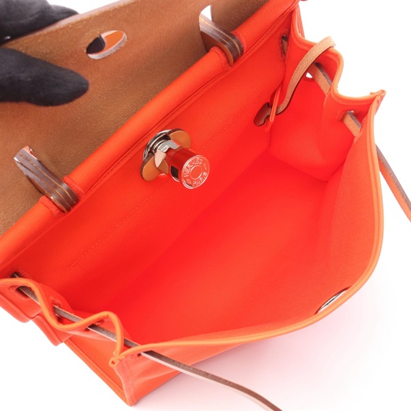 エルメス(HERMES)エルメス エールバッグジップPM ナチュラル