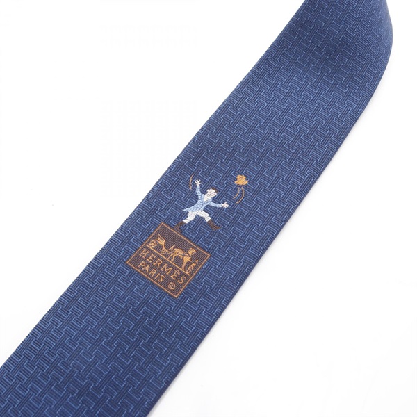 エルメス ネクタイ ネイビー Hロゴ 楽天市場】【新品未使用品】HERMES エルメス ネクタイ 総柄 H