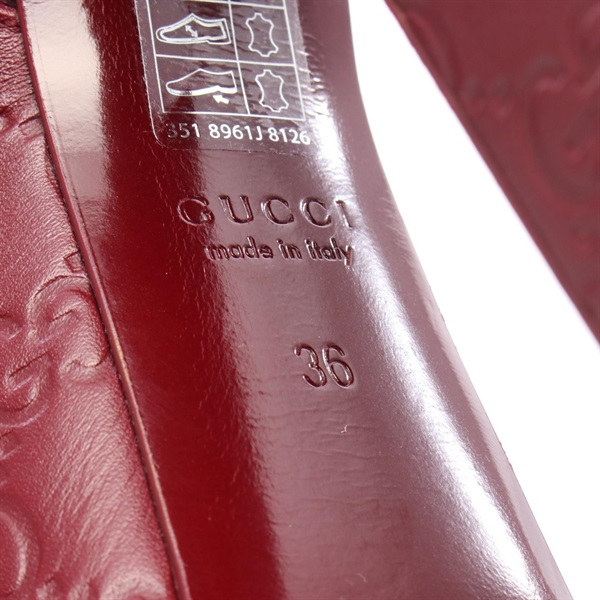 グッチ(GUCCI)グッチ ホースビット ローファー グッチシマ パンプス 靴