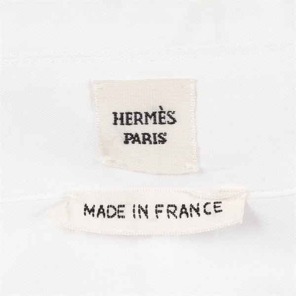 エルメス(HERMES)エルメス セリエボタン 長袖シャツ 衣料品 トップス