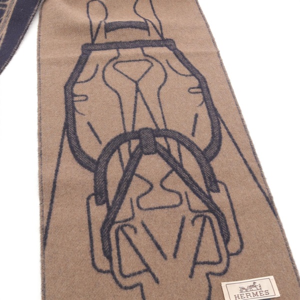 エルメス(HERMES)エルメス Tete a Tete Equestre マフラー 衣料品  