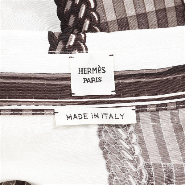 エルメス　Tシャツワンピース　チュニック　コーチングリミックス　38 新品 エルメス(HERMES)エルメス コーチングリミックス ブランカッセ