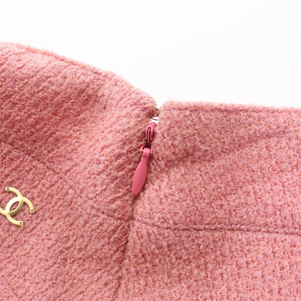 シャネル(CHANEL)シャネル ココマーク ツイード スカート 衣料品