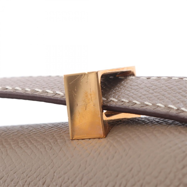 エルメス ポーラ ポロサス グレー系 ゴールド金具 ショルダーバッグ 1143【中古】HERMES HERMES - エルメス ポーラ ポロサス グレー系 ゴールド金具 ショルダー