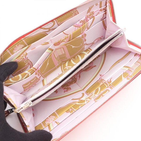 エルメス(HERMES)エルメス アザップロング シルクイン ローズテキサス  