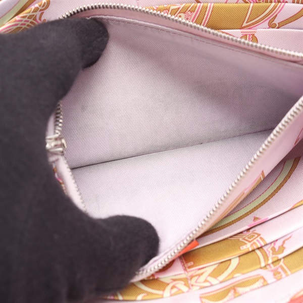 エルメス(HERMES)エルメス アザップロング シルクイン ローズテキサス  