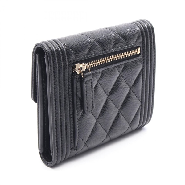 シャネル(CHANEL)シャネル ボーイシャネル 三つ折り財布 財布