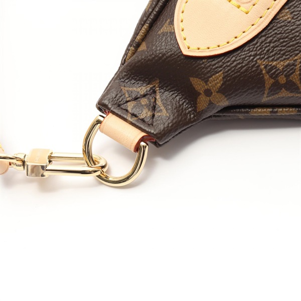 【今週限定】廃盤 ルイヴィトン ユタ スィウ ボディバッグ カフェ レザー ルイ・ヴィトン(LOUIS VUITTON)ルイ・ヴィトン ハイライズ モノグラム