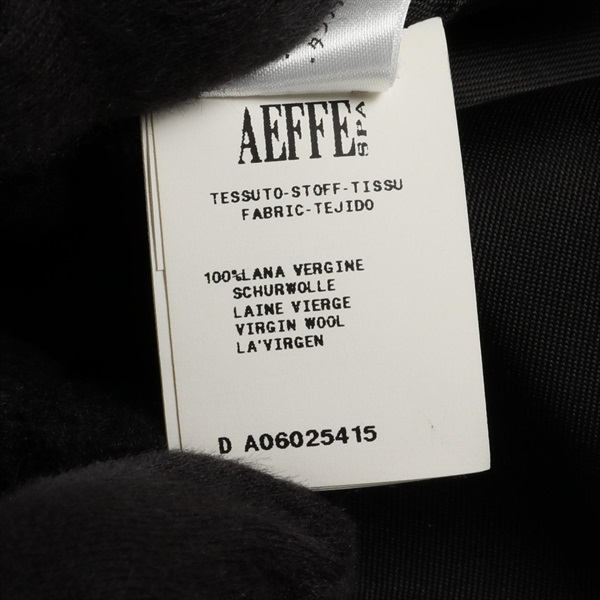 美品MOSCHINO モスキーノ　カシミヤウール　フリルデザインコートイタリア製 モスキーノ(MOSCHINO)モスキーノ その他コート 衣料品 アウター