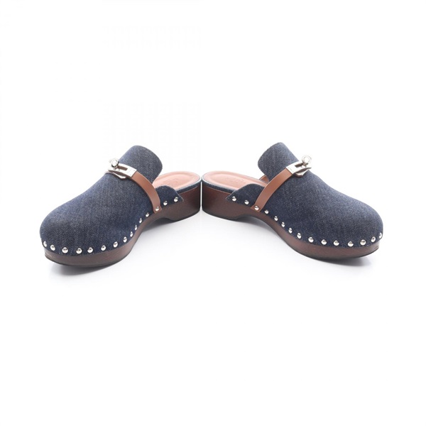 エルメス(HERMES)エルメス カルロッタ ケリーバックル サボサンダル