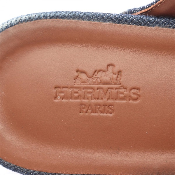 エルメス(HERMES)エルメス カルロッタ ケリーバックル サボサンダル