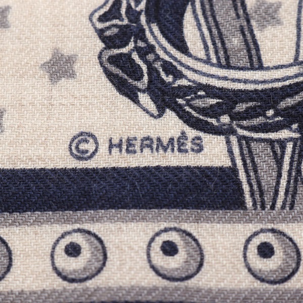 エルメス(HERMES)エルメス カレ65 Cheval Punk Bandana スカーフ 衣料