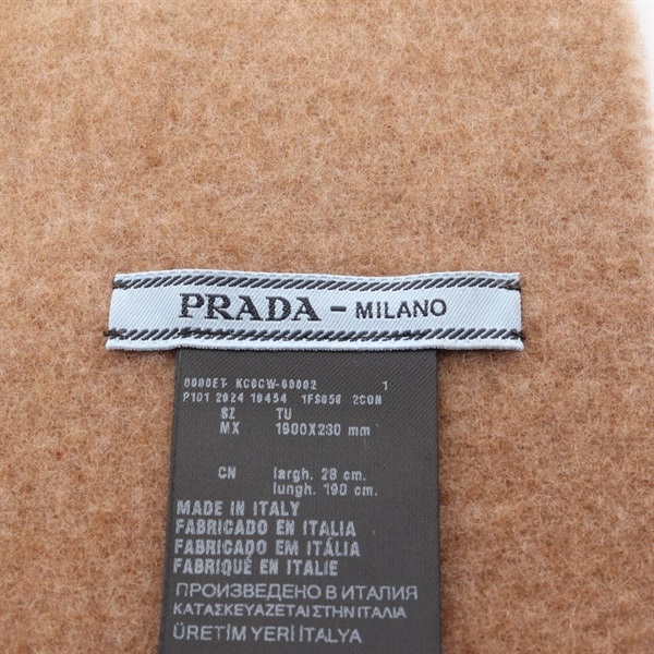 プラダ(PRADA)プラダ トライアングルロゴ マフラー 衣料品 レディース