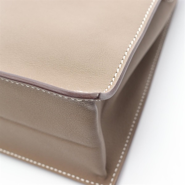 エルメス クラッチバッグ ベージュ/ワイン エルメス クラッチバッグ ベージュ/ワイン