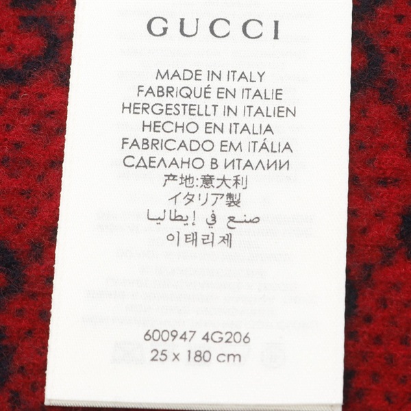 グッチ(GUCCI)グッチ GG柄 マフラー 衣料品 レディース｜2104102440509