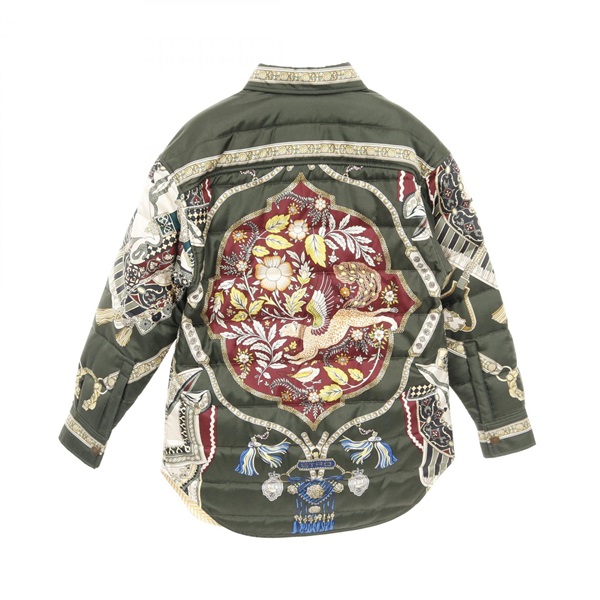希少 【ETRO エトロ】リネン ジップアップ ブルゾン 刺繍 コットン XL エトロ(ETRO)エトロ その他ジャケット 衣料品 アウター レディース