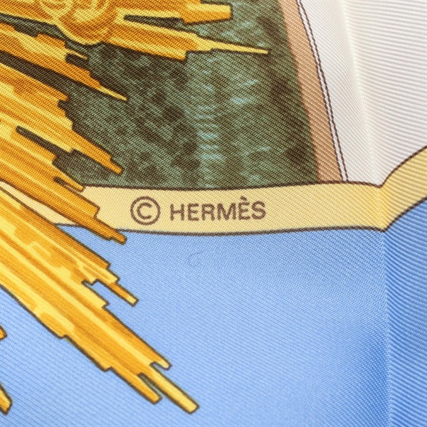 エルメス カレ90 SANSSOUCY シルク スカーフ HERMES - 極美品 HERMES エルメス スカーフ シルク カレ90 SANSSOUCY