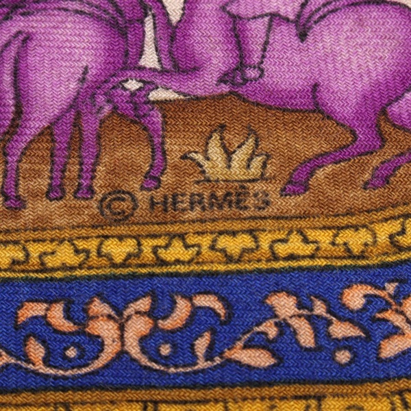 エルメス(HERMES)エルメス カレ90 QALAMDAN スカーフ 衣料品