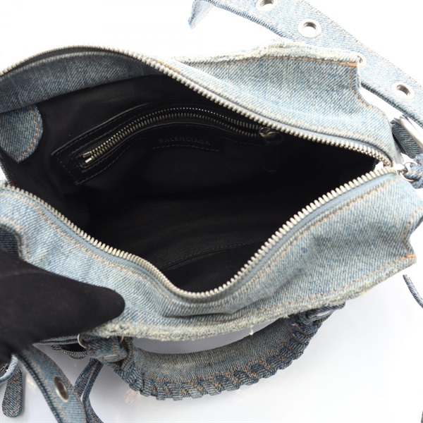 バレンシアガ BALENCIAGA ネオ カゴール S ハンドバッグ バッグ デニム レディース ブルー系 751523 【中古】 バレンシアガ(BALENCIAGA)バレンシアガ ネオ カゴール S ハンドバッグ