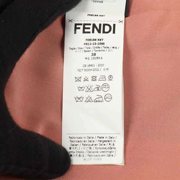 2018年秋冬FENDI フェンディ　ケープスリーブ付きワンピース フェンディ(FENDI)フェンディ ワンピース 衣料品 トップス レディース