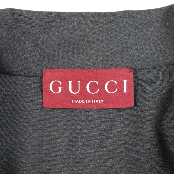 グッチ(GUCCI)グッチ ホースビット付きウールドレス ワンピース 衣料品