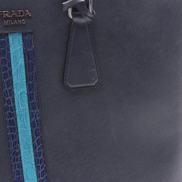 PRADA プラダ ビジネスバッグ ブルー メンズ ブランド プラダ(PRADA)プラダ ビジネスバッグ バッグ メンズ｜2104102464383