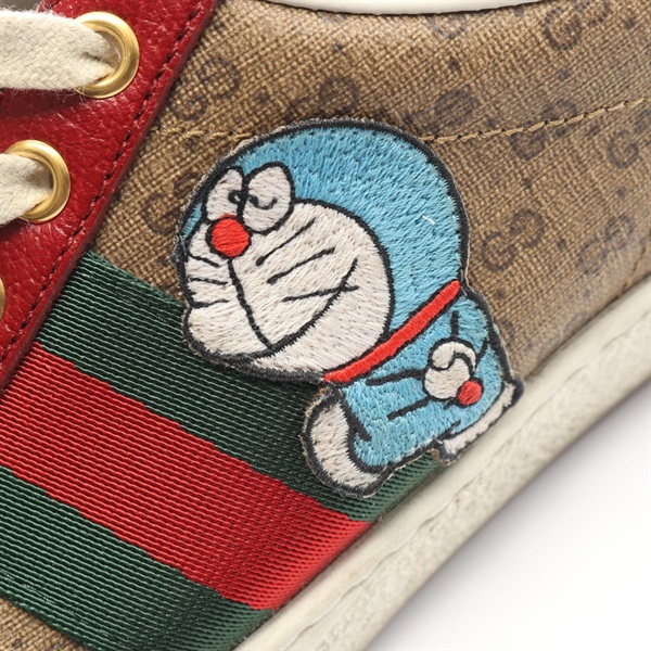 グッチ(GUCCI)グッチ GUCCI × ドラえもん GGスプリーム スニーカー 靴