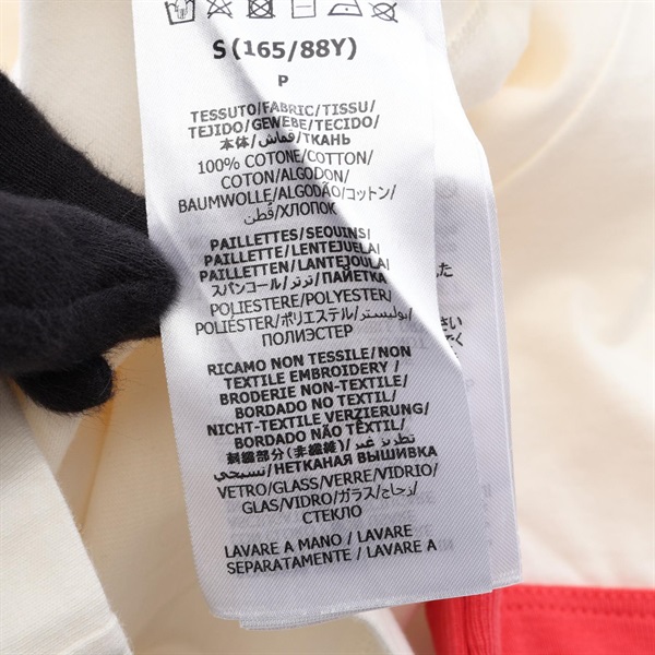 GUCCI アイスクリーム スパンコール TシャツXS 今日限定値下げ！ グッチ(GUCCI)グッチ アイスクリーム スパンコール ラインストーン