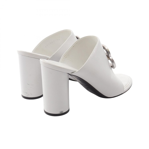 BALENCIAGA サンダル ホワイト バレンシアガ(BALENCIAGA)バレンシアガ BBロゴ サンダル 靴 レディース