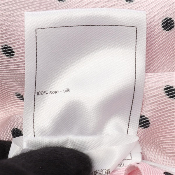 シャネル(CHANEL)シャネル ココマーク ドット ノースリーブ ブラウス
