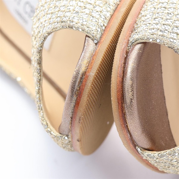 ジミーチュウ(JIMMY CHOO)ジミーチュウ オープントゥ パンプス 靴