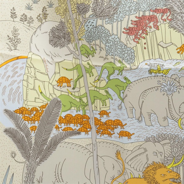 エルメス(HERMES)エルメス カレ90 Le Carnaval des Animaux スカーフ