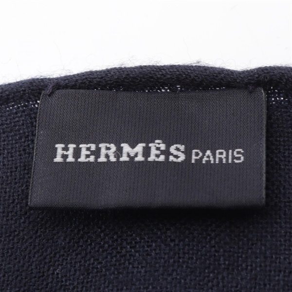 エルメス(HERMES)エルメス リバーシブル マイヨンリズム マフラー 衣料
