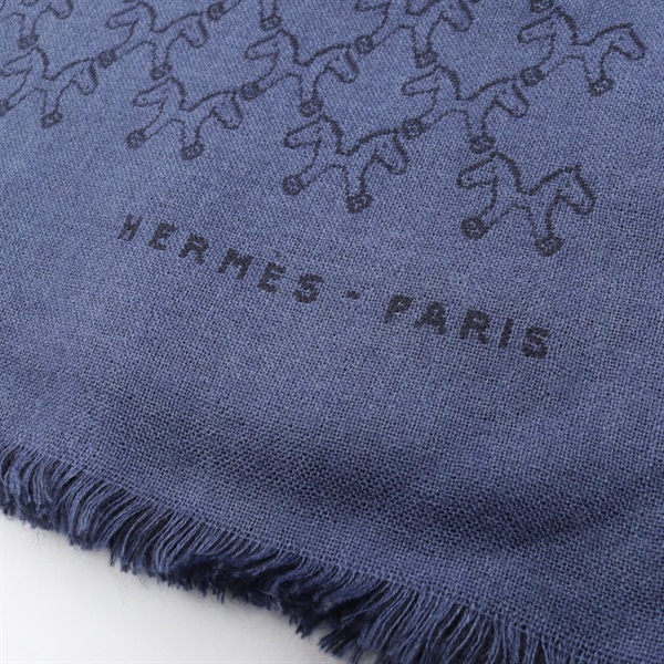 エルメス(HERMES)エルメス リバーシブル マイヨンリズム マフラー 衣料