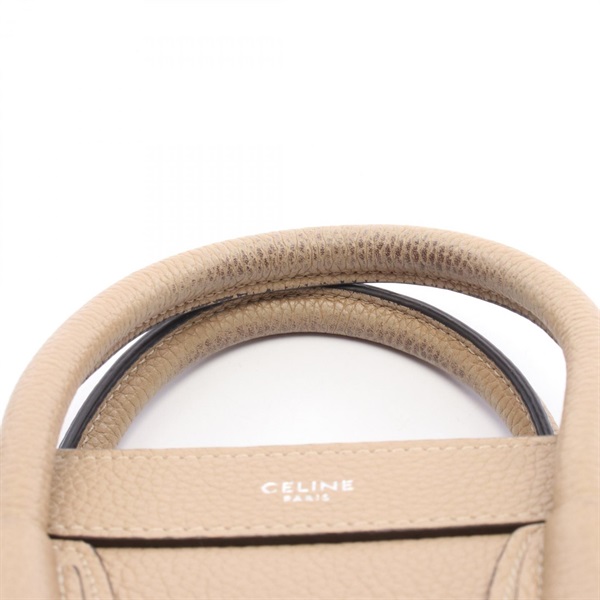 セリーヌ(CELINE)セリーヌ ラゲージ ナノショッパー 2WAY ハンドバッグ