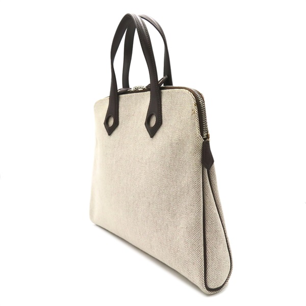 m*o様 エルメス HERMÉS サックイブーPMブラック キャンバスレザー m*o