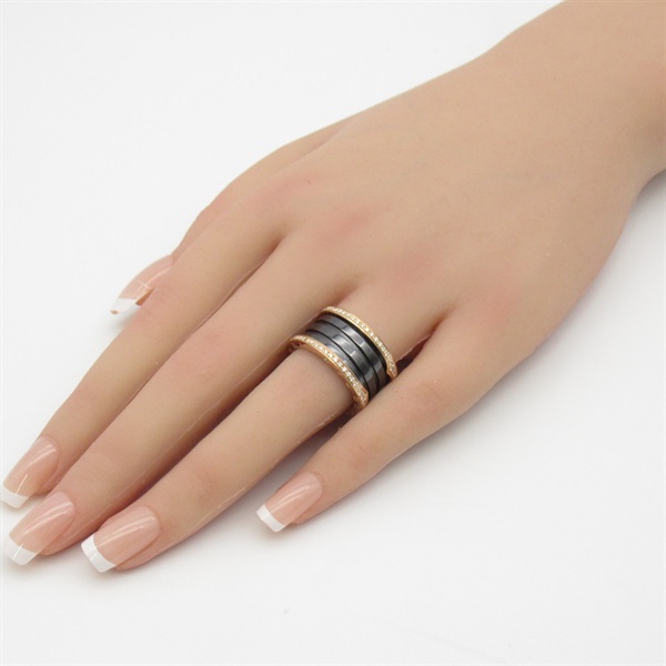 ブルガリ BVLGARI B-zero1 ビーゼロワン リング セラミック 3バンド  
