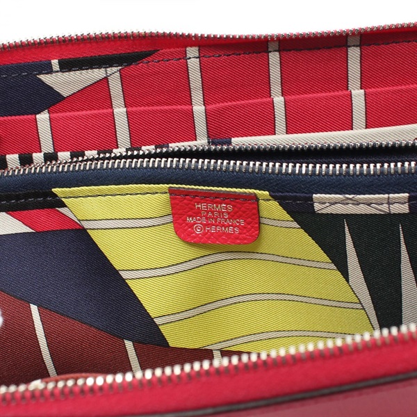 エルメス(HERMES)エルメス アザップロングシルクイン ラウンド長財布