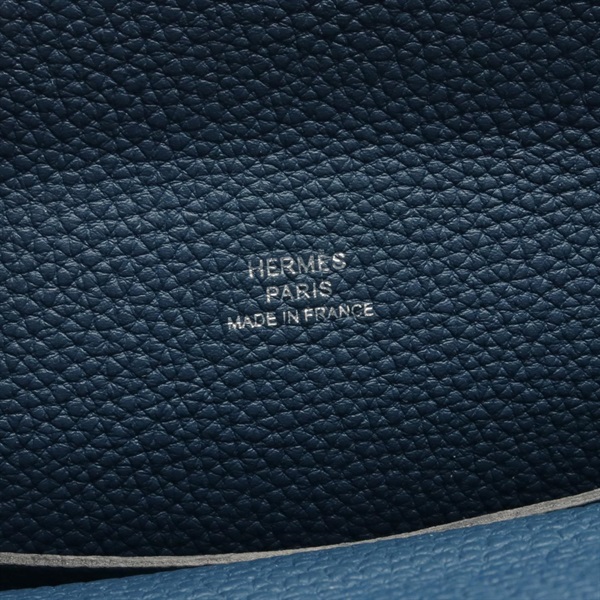 HERMES(エルメス) ショルダーバッグ新品同様  ヴィドポッシュ ディープブルー シルバー金具 エルメス(HERMES)エルメス ヴィドポッシュ ショルダーバッグ バッグ