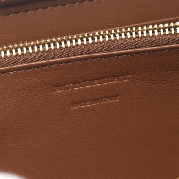 バーバリー(BURBERRY)バーバリー ヘイマーケットチェック ラウンド長 