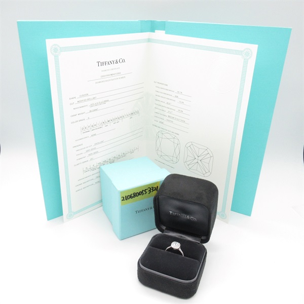 ティファニー Tiffany おそく リングボックスと鑑定書 外箱付き
