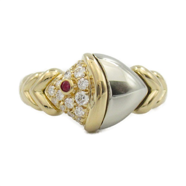 ブルガリ(BVLGARI)ブルガリ ナチュラリア ダイヤ ルビー リング リング