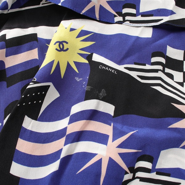 CHANEL シャネル 国旗 旗 ロゴ ネクタイ イエロー シルク CHANEL シャネル 国旗 旗 ロゴ ネクタイ イエロー シルク - メルカリ