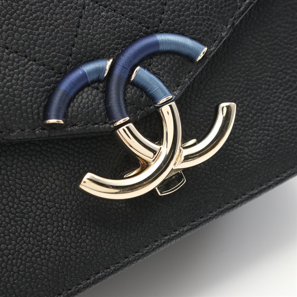 シャネル A93659 ショルダーバッグ ブラック CHANEL ココマーク