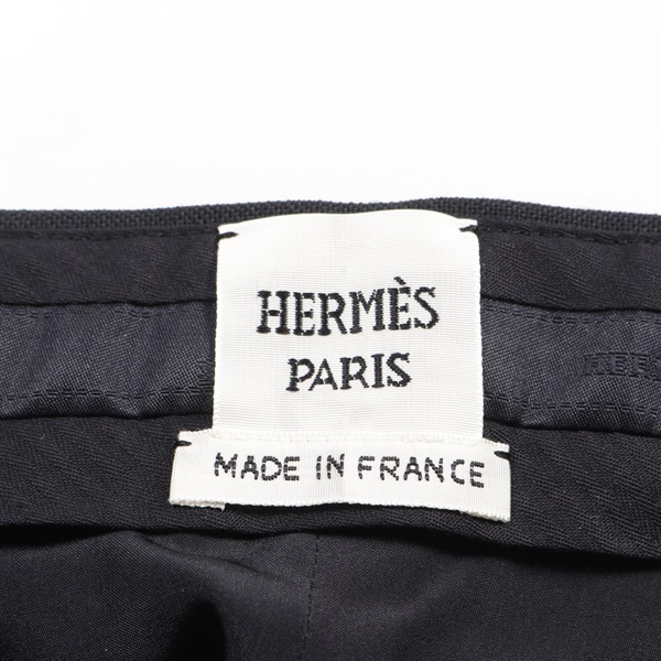 HERMES エルメス　セリエボタンレーヨンスカート エルメス(HERMES)エルメス セリエボタン スカート 衣料品 ボトムス