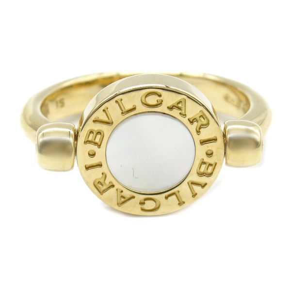 BVLGARI ブルガリ マザー オブ パール カフスリンク 18K リング | Bvlgari Official Store