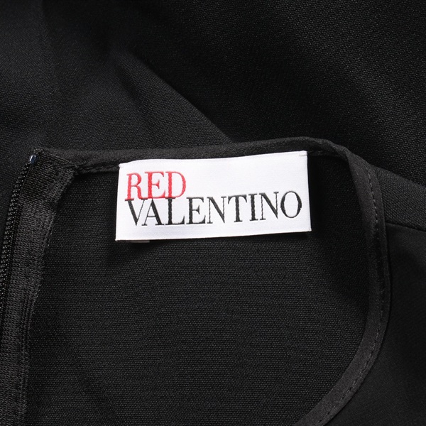 RED VALENTINO ヴァレンティノ リボン なニット ジャケット 白黒