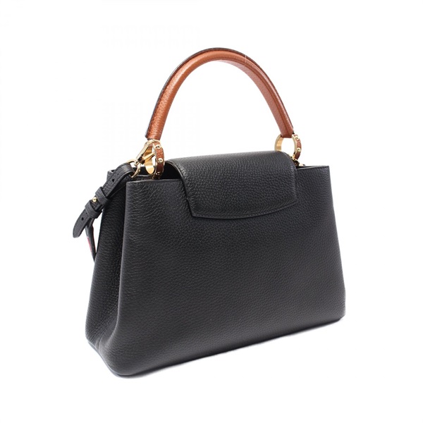 mi様　ルイヴィトン カプシーヌMM ブラック ハンドバッグ トートバッグ ルイ・ヴィトン(LOUIS VUITTON)ルイ・ヴィトン カプシーヌMM ノワール