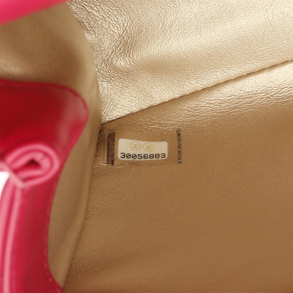 シャネル(CHANEL)シャネル マトラッセ トップハンドル マゼンダ